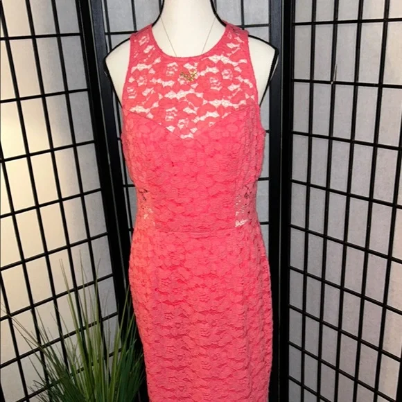 chinese dress ladies Trina Turk Guinevere Dress in Pink Paradise